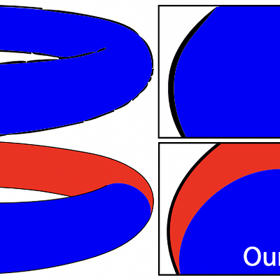 Bitmap to vector conversion techniques such as LiveTrace (in Illustrator) lack accuracy and lack a layering structure.