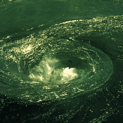 A vortex in water