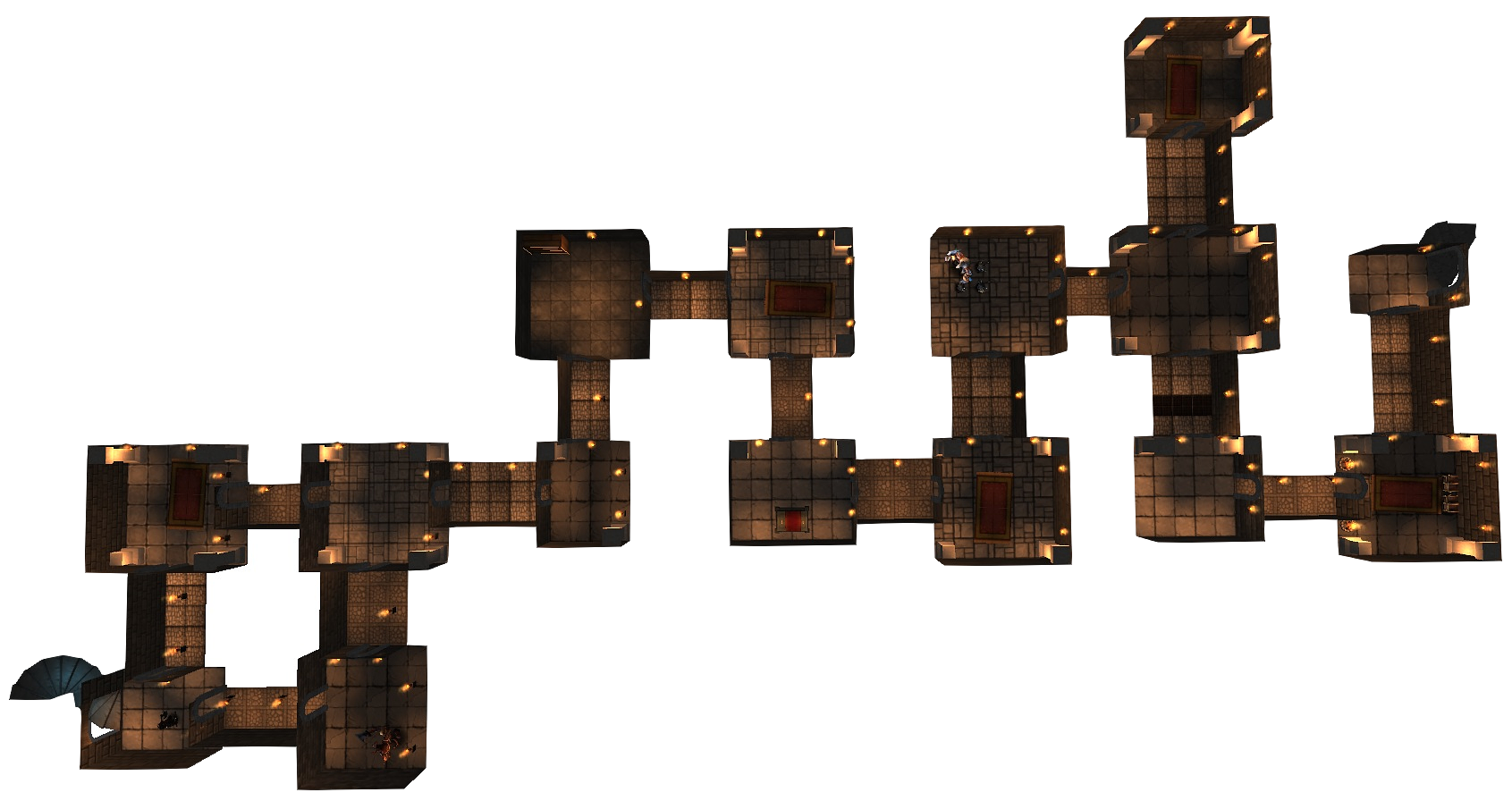 Procedural dungeon example