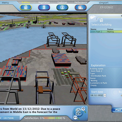 SimPort Game View